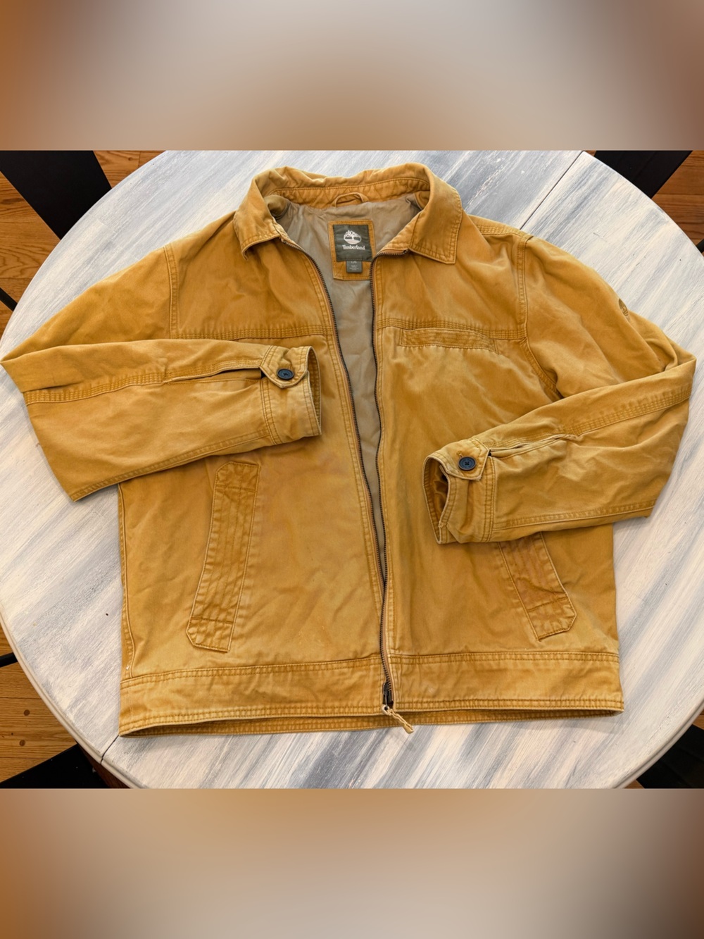Timberland Utility Chore Coat Mustard Men’s Large